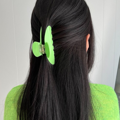 Emma Claw Hair Clip - Green - Luv Lush