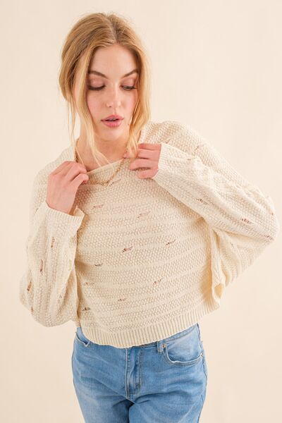 And The Why Dolman Sweater