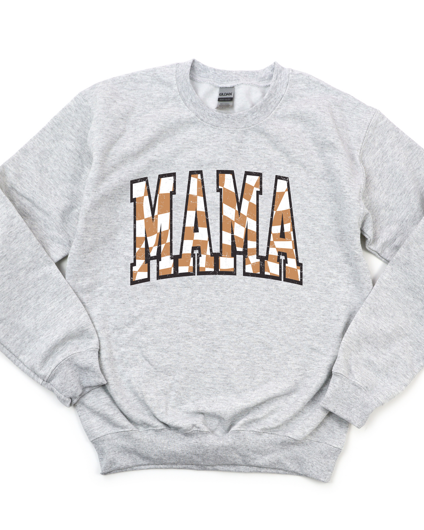 Mama Check Sweatshirt - Luv Lush