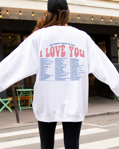 Love Message Sweatshirt