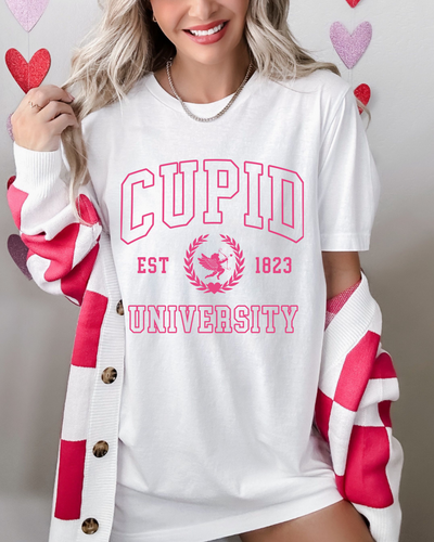 Cupid University Cotton Tee 
