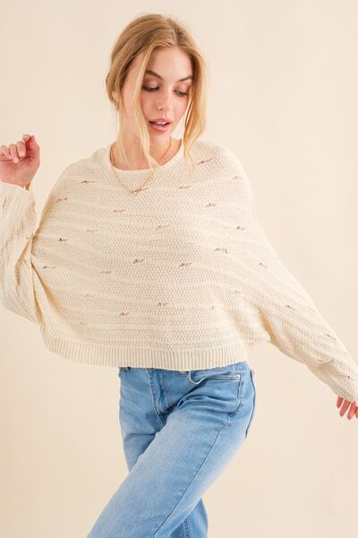 And The Why Dolman Sweater